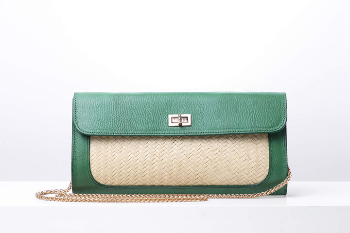 Isabela - Clutch/Crossbody Blue