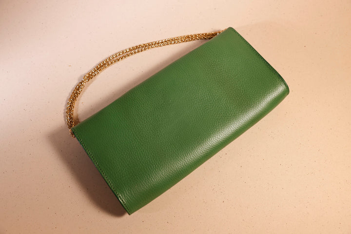 Isabela - Clutch/Crossbody Green