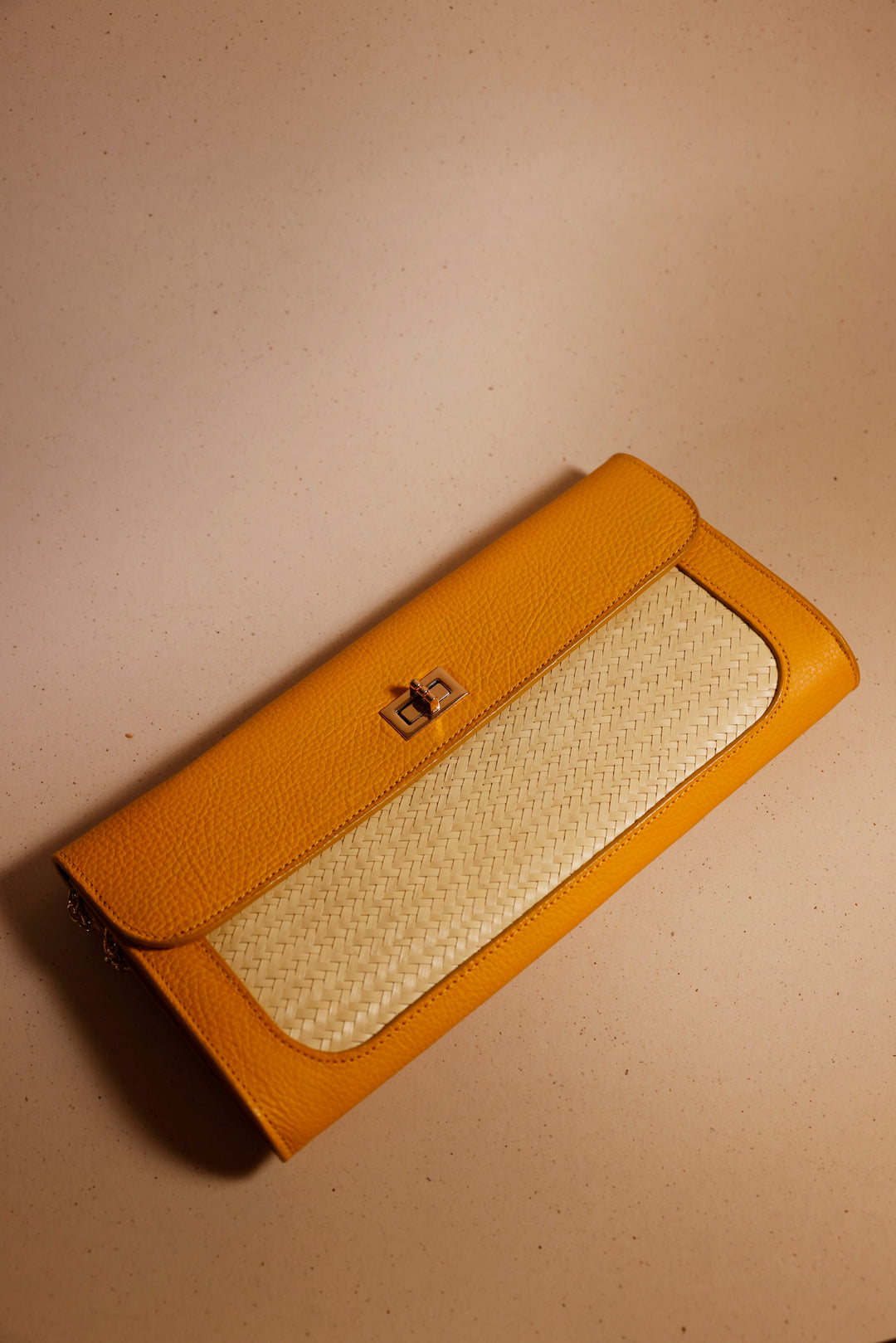 Isabela - Clutch/Crossbody Yellow