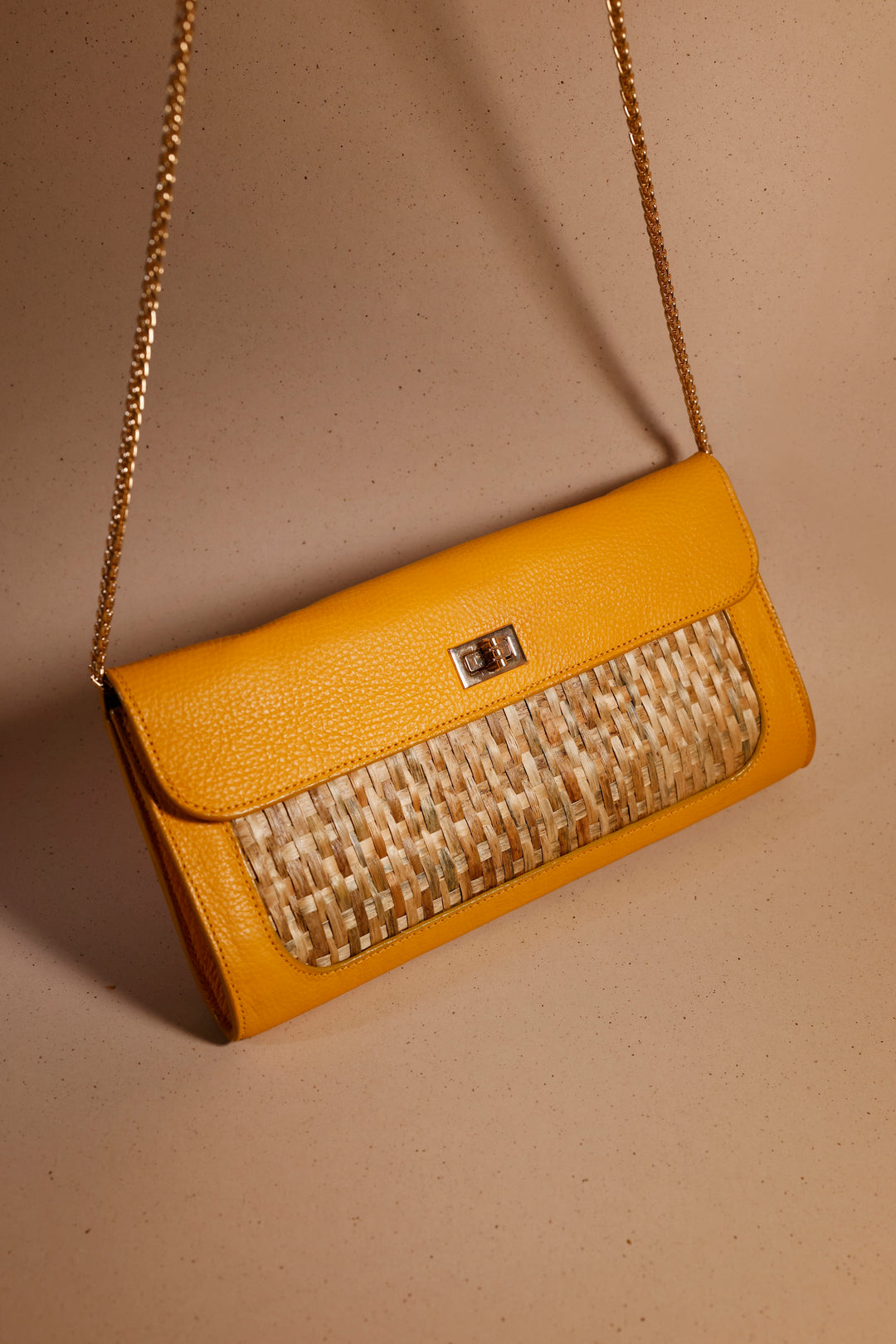 Isabela - Clutch/Crossbody Yellow